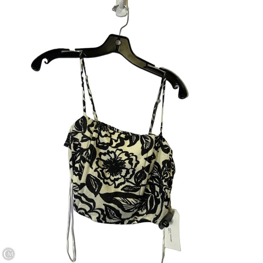 Top Sleeveless By Clothes Mentor In Cream, Size: L