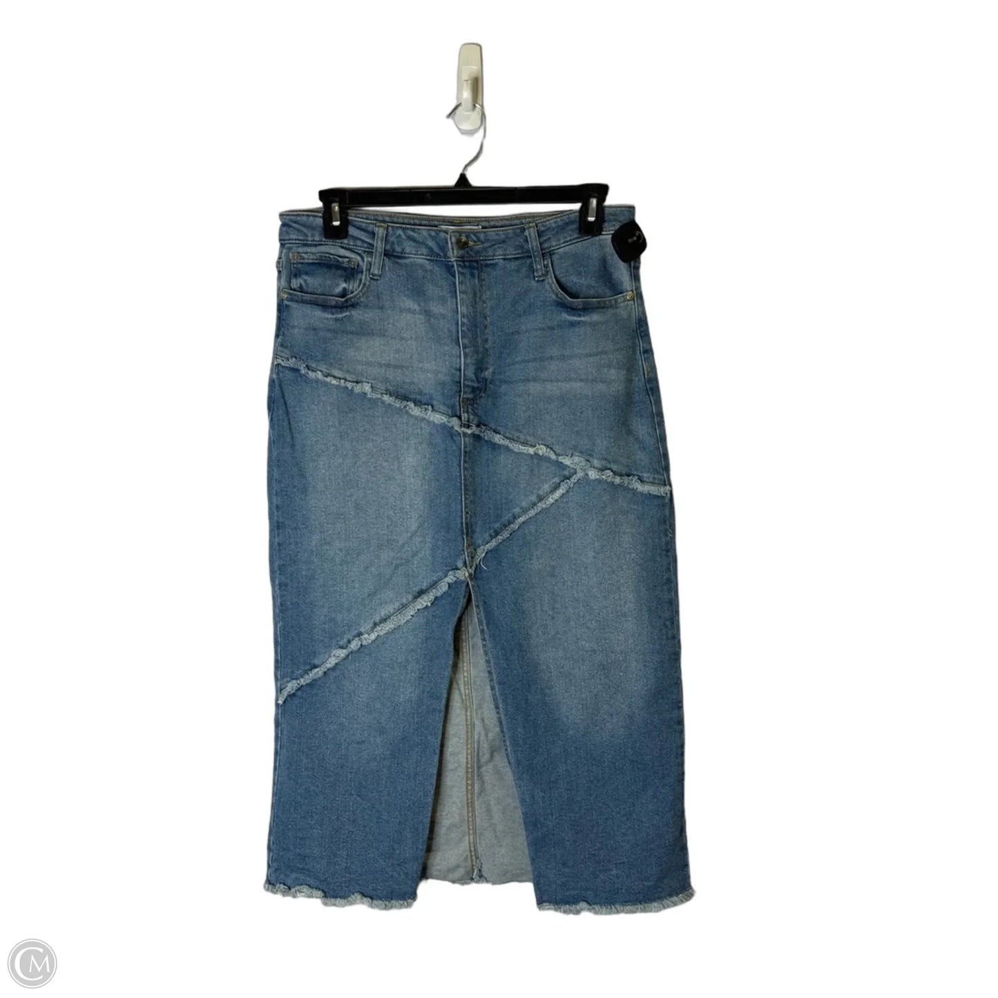 Skirt Midi By And Now This In Blue Denim, Size: 12