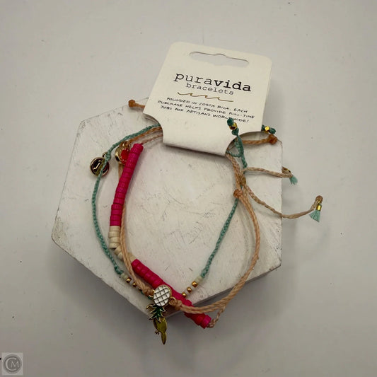 Bracelet Set By Puravida, Size: 03 Piece Set