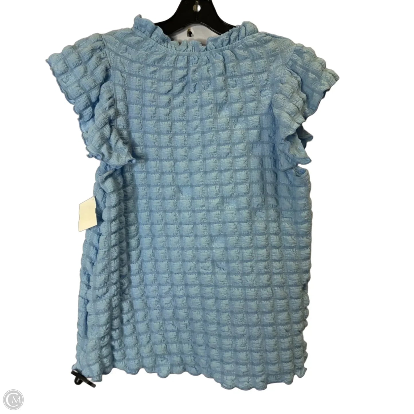 Top Short Sleeve By Ces Femme In Blue, Size: S