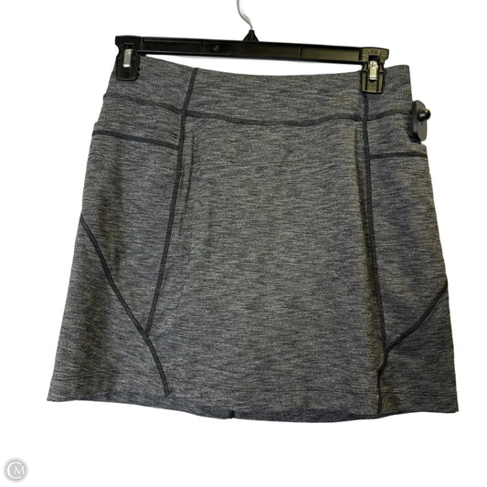 Athletic Skort By Athleta In Grey, Size: M
