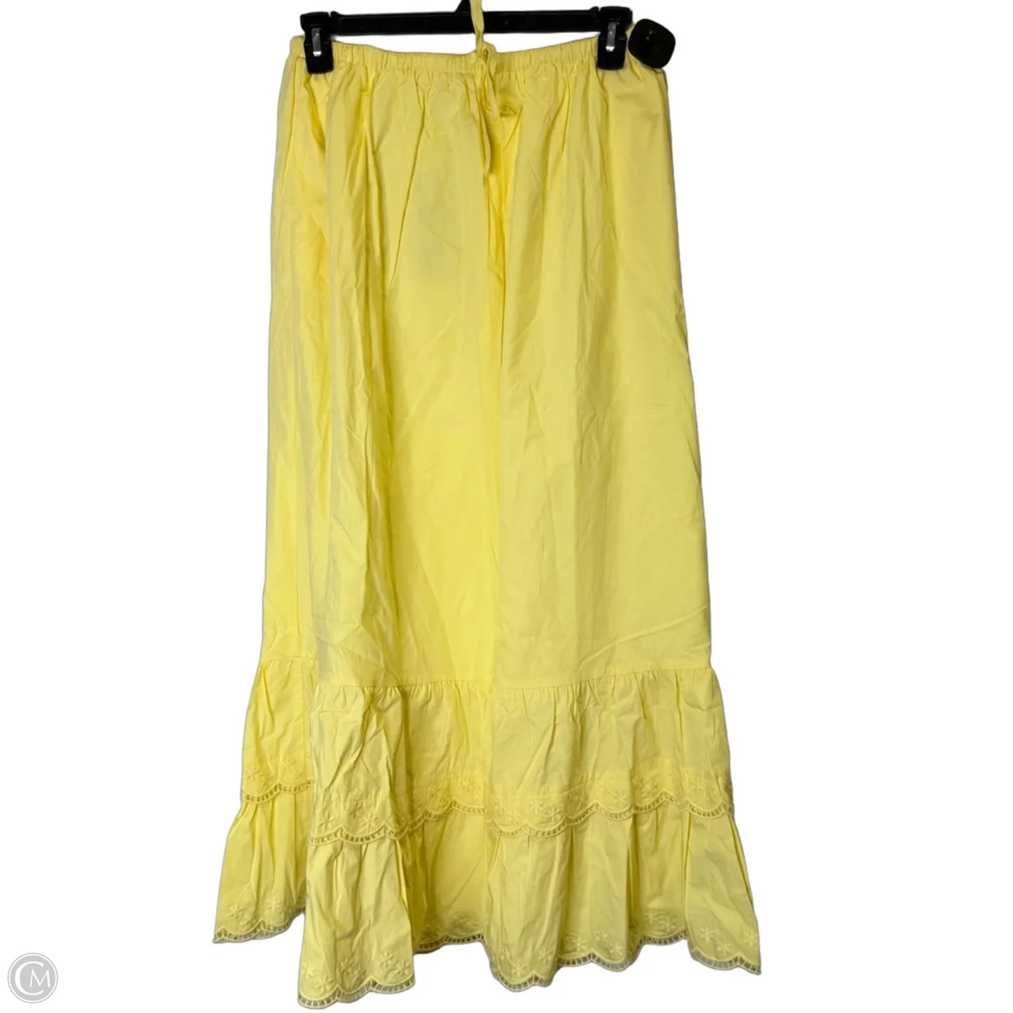 Skirt Maxi By Cmb In Yellow, Size: M