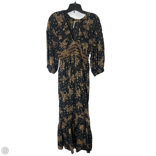 Dress Casual Maxi By Free People In Black, Size: Xs