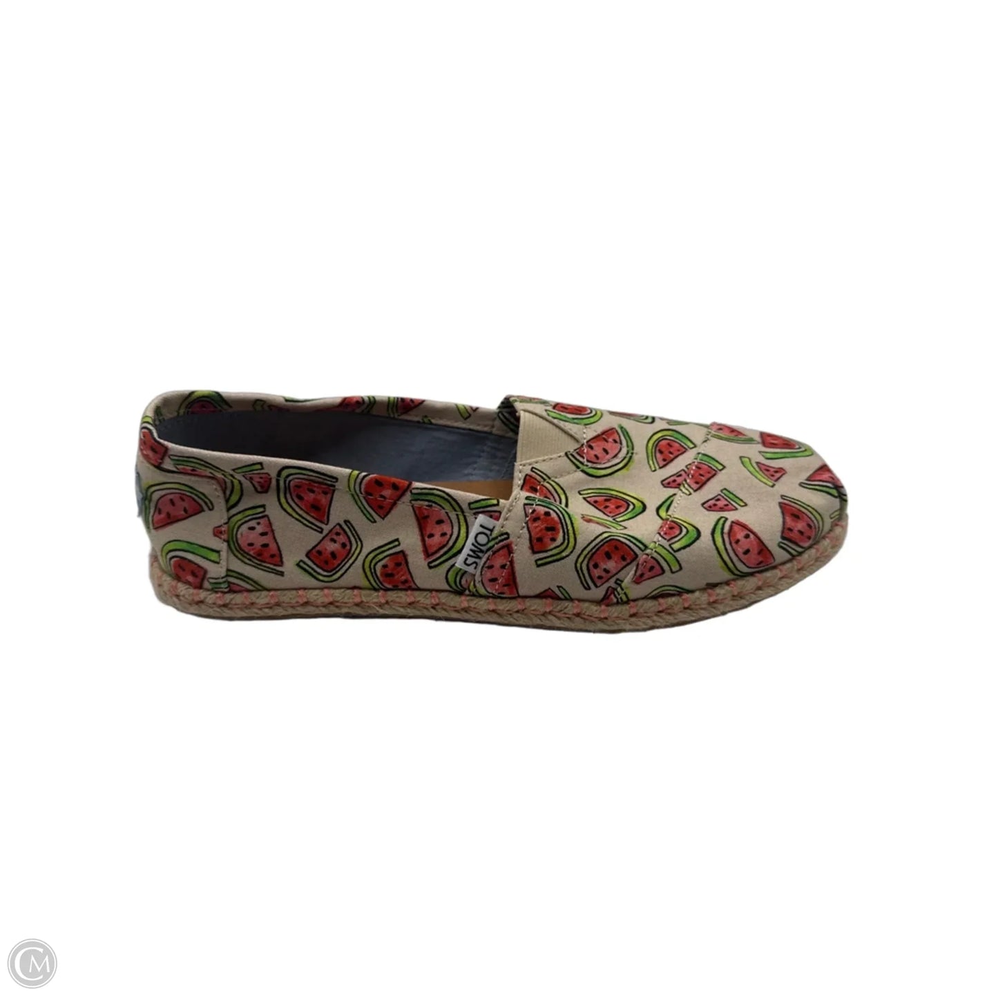 Shoes Flats By Toms In Red, Size: 9