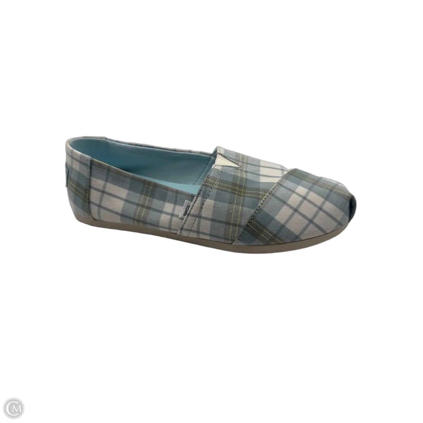 Shoes Flats By Toms In Blue, Size: 9