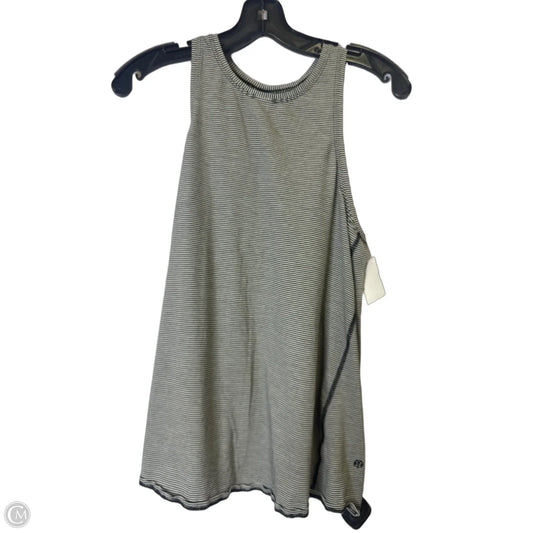 Top Sleeveless By Lululemon In Striped Pattern, Size: S
