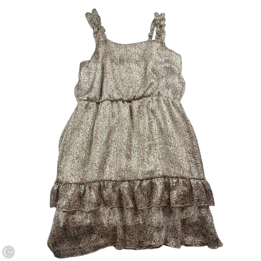 Dress Casual Short By Peach Love Cream California In Cream, Size: L