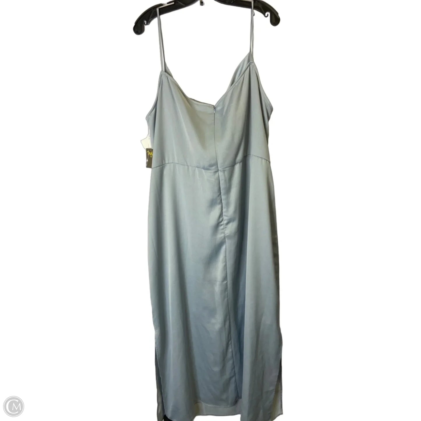 Dress Party Midi By Taylor In Blue, Size: 24