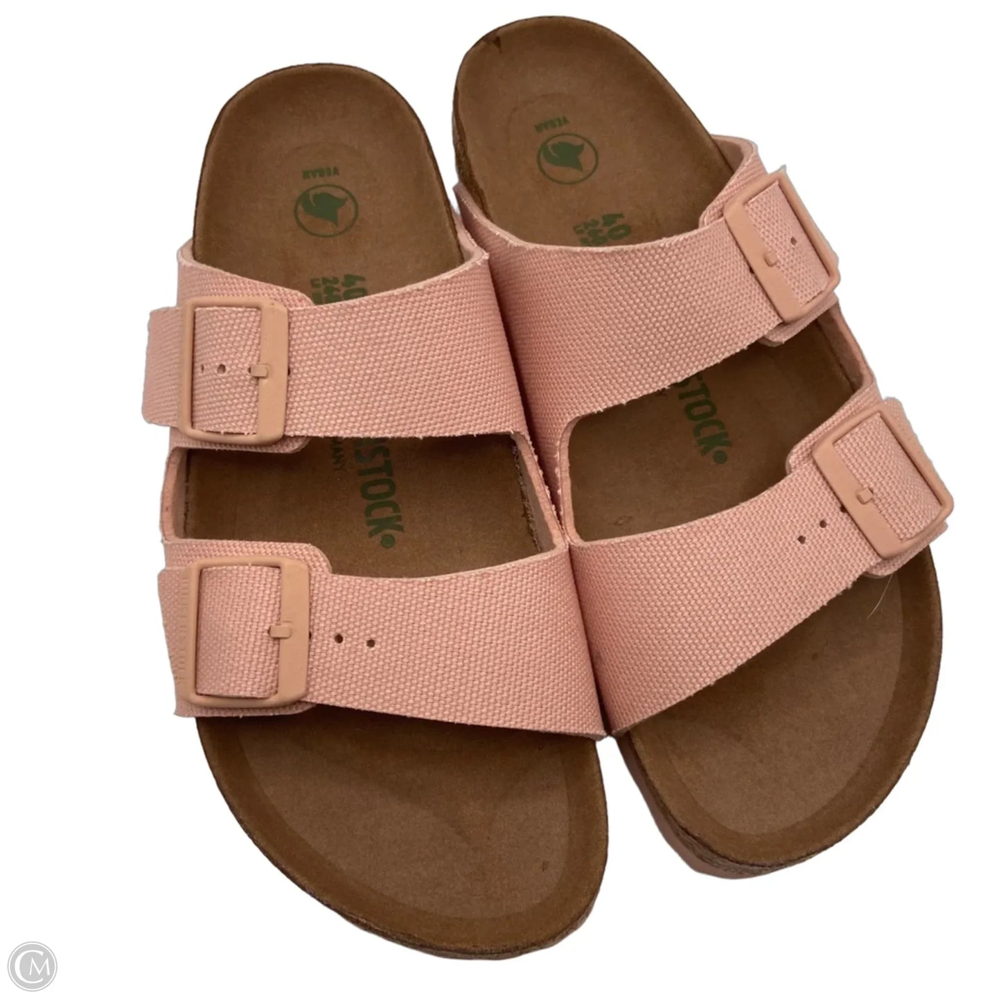 Sandals Flats By Birkenstock In Pink, Size: 9