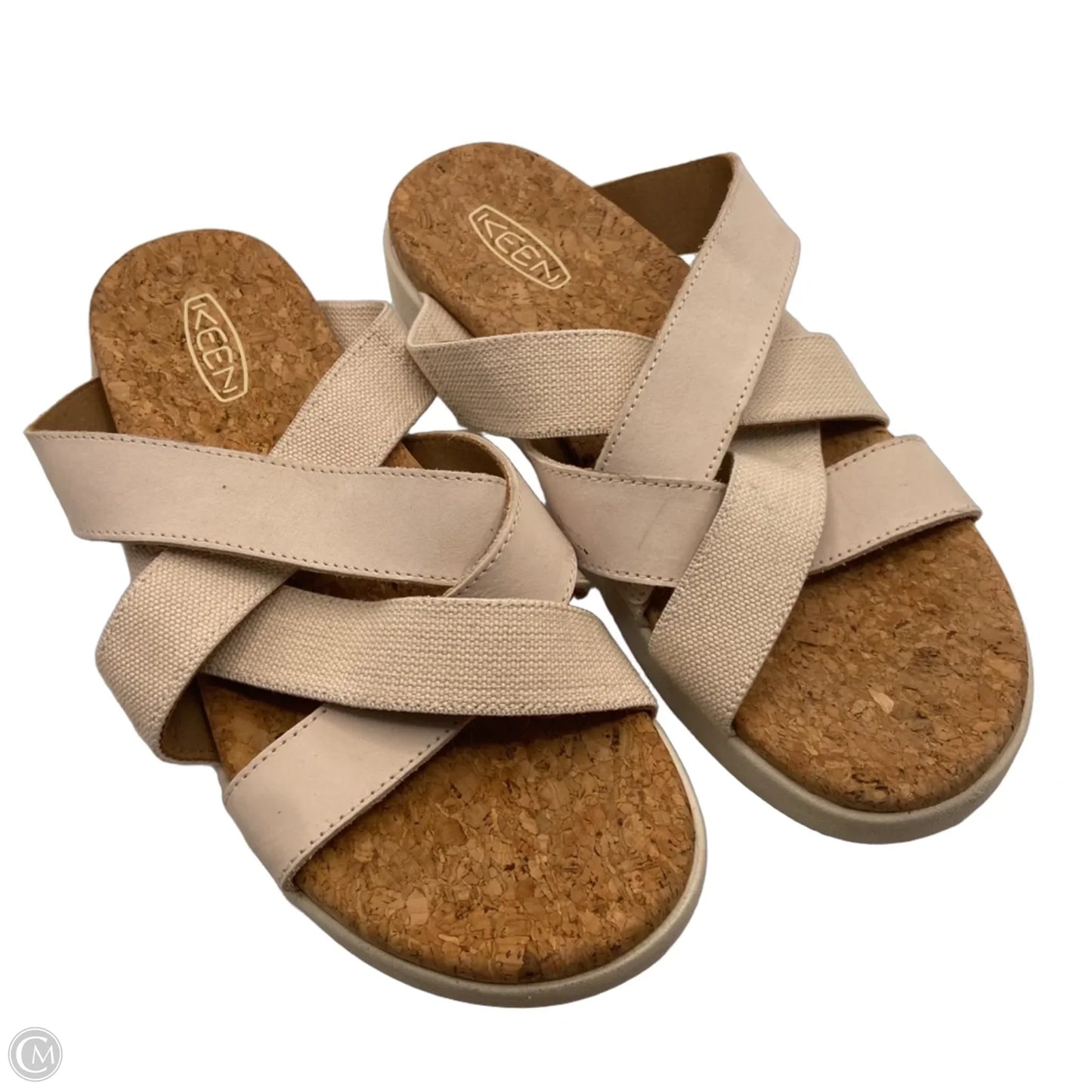Sandals Flats By Keen In Tan, Size: 9.5