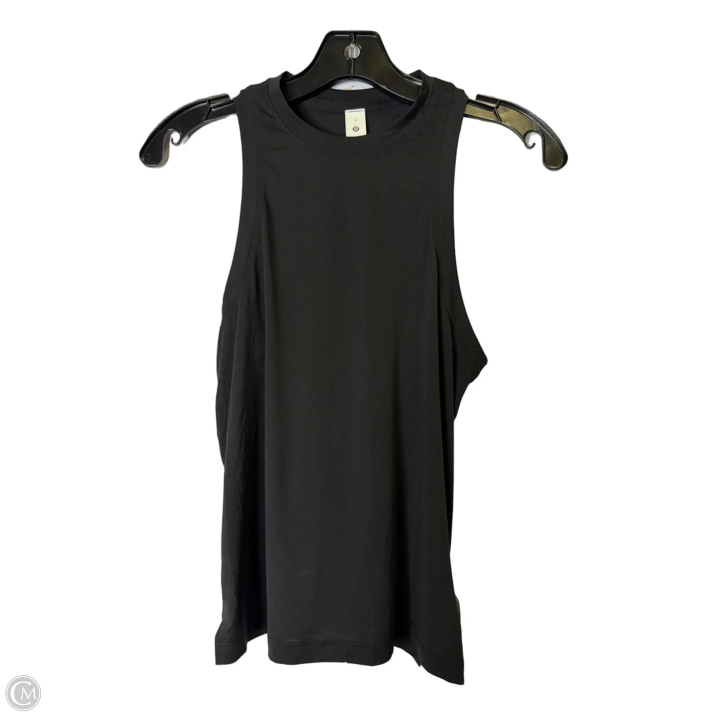 Athletic Tank Top By Lululemon In Black, Size: 4