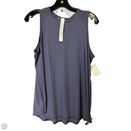Athletic Tank Top By Lululemon In Purple, Size: 6