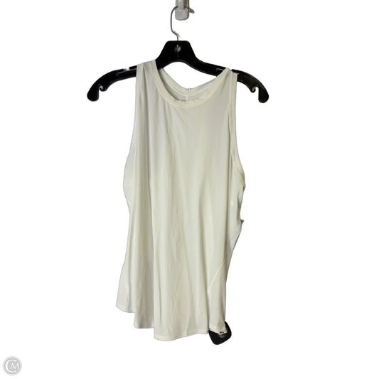 Athletic Tank Top By Lululemon In White, Size: S