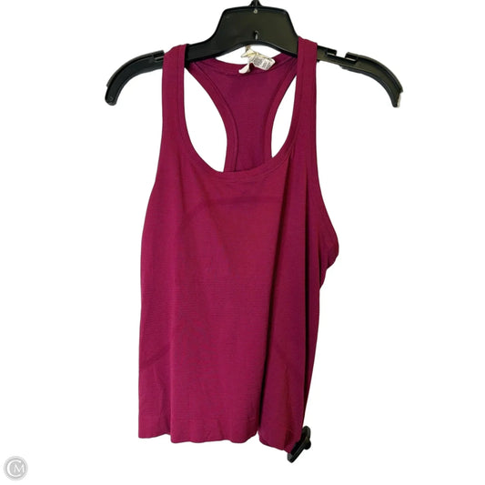 Athletic Tank Top By Lululemon In Purple, Size: 6