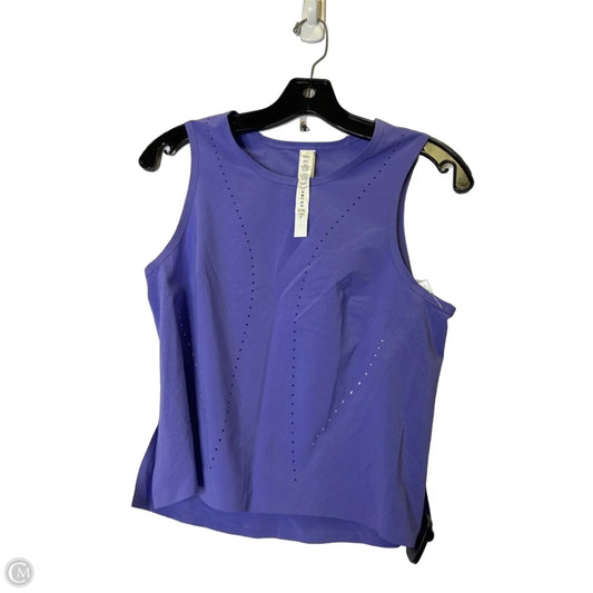 Athletic Tank Top By Lululemon In Purple, Size: 4