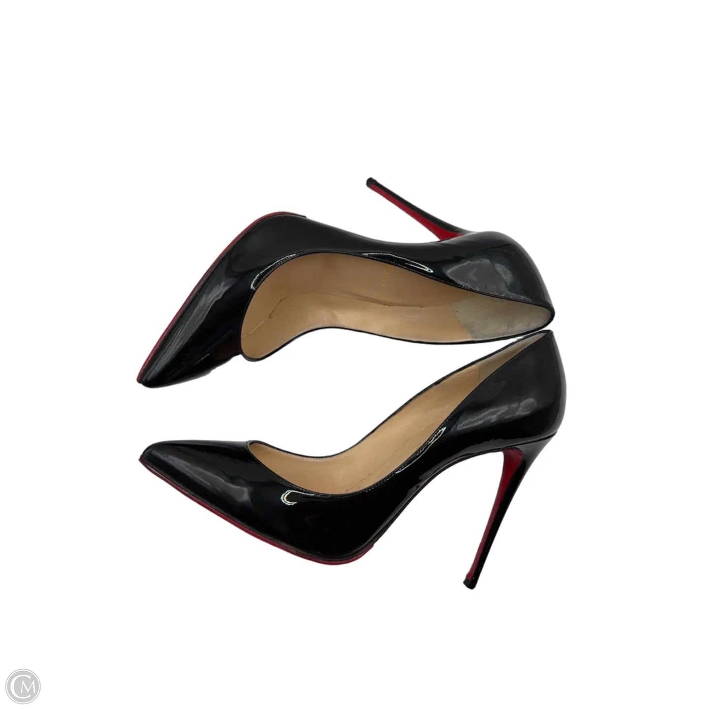 Shoes Luxury Designer By Christian Louboutin In Black, Size: 11