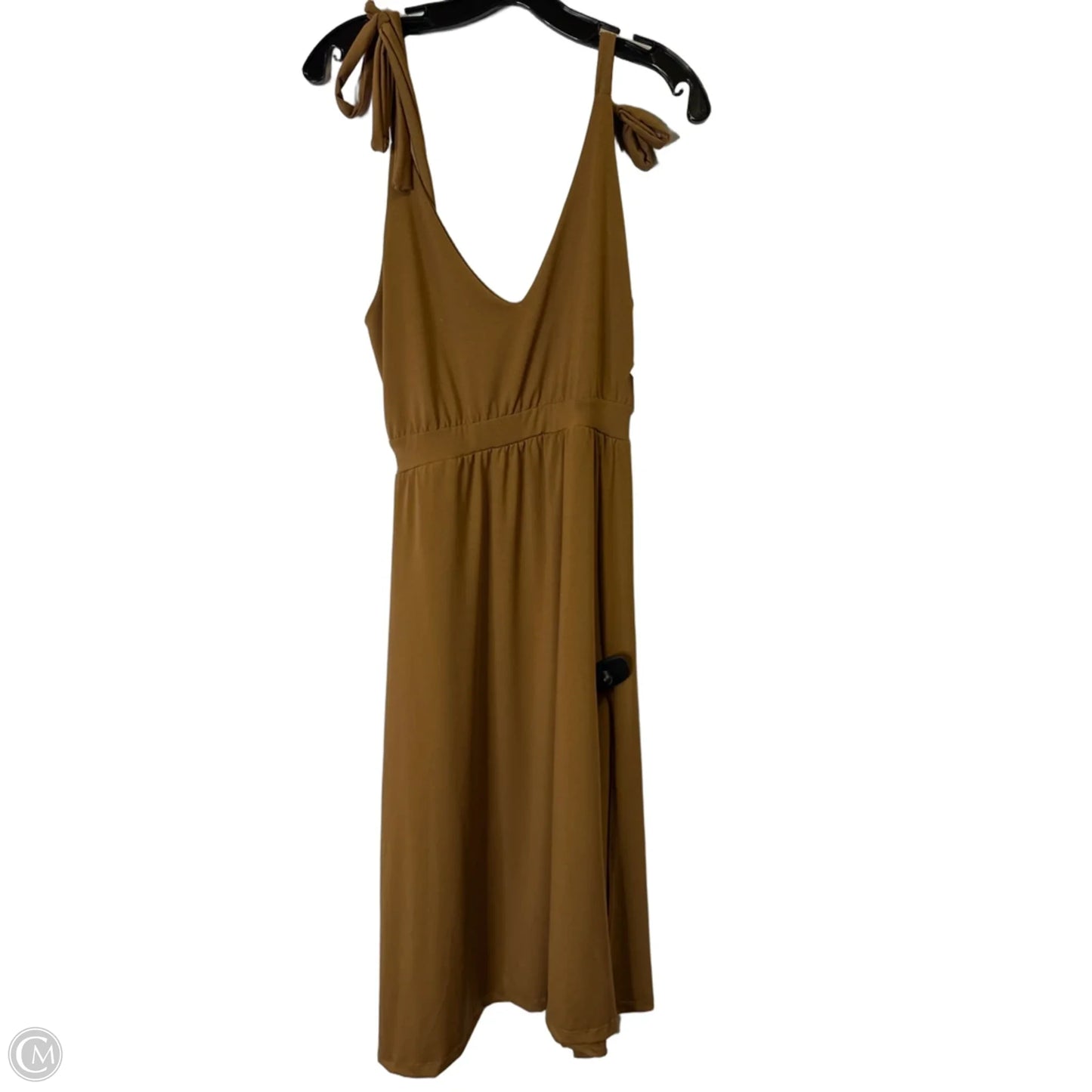 Dress Casual Short By Clothes Mentor In Brown, Size: 1x