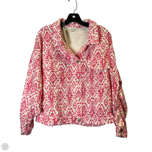 Jacket Other By Clothes Mentor In Pink, Size: M