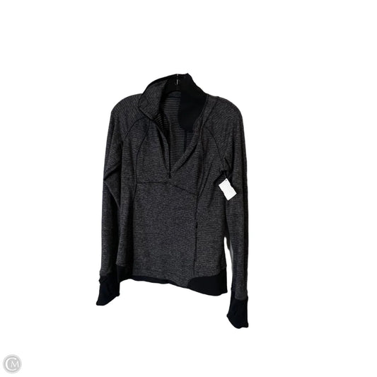 Athletic Jacket By Lululemon In Grey, Size: 6