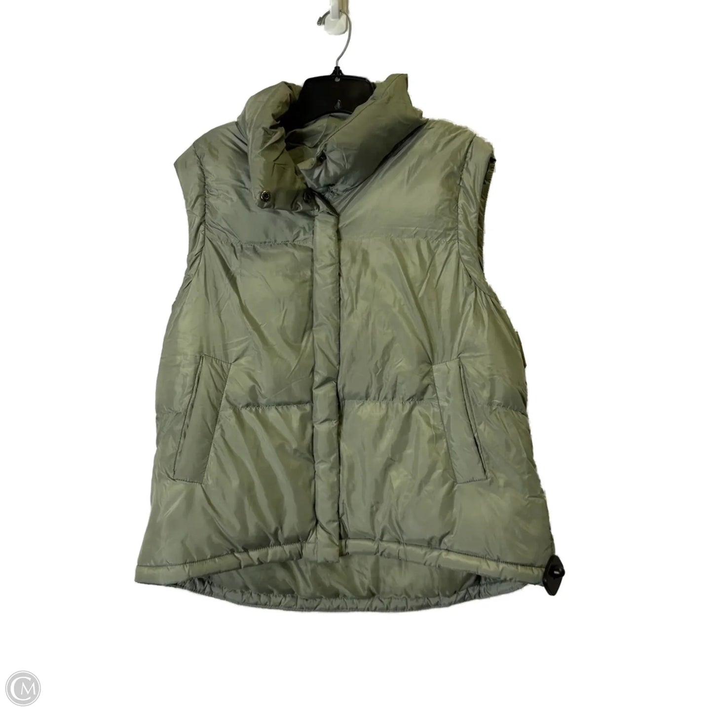 Vest Puffer & Quilted By Clothes Mentor In Grey, Size: Xl