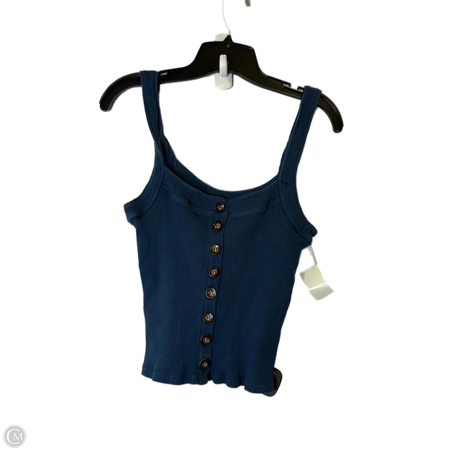 Top Sleeveless By Free People In Blue, Size: M