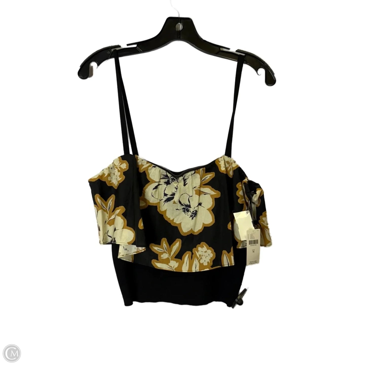 Top Sleeveless By Anthropologie In Black, Size: M