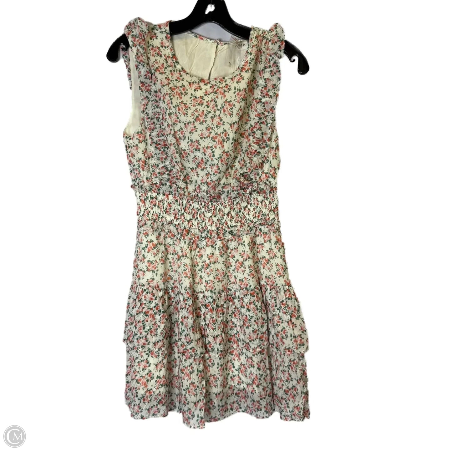 Dress Casual Short By Storia In Floral Print, Size: M
