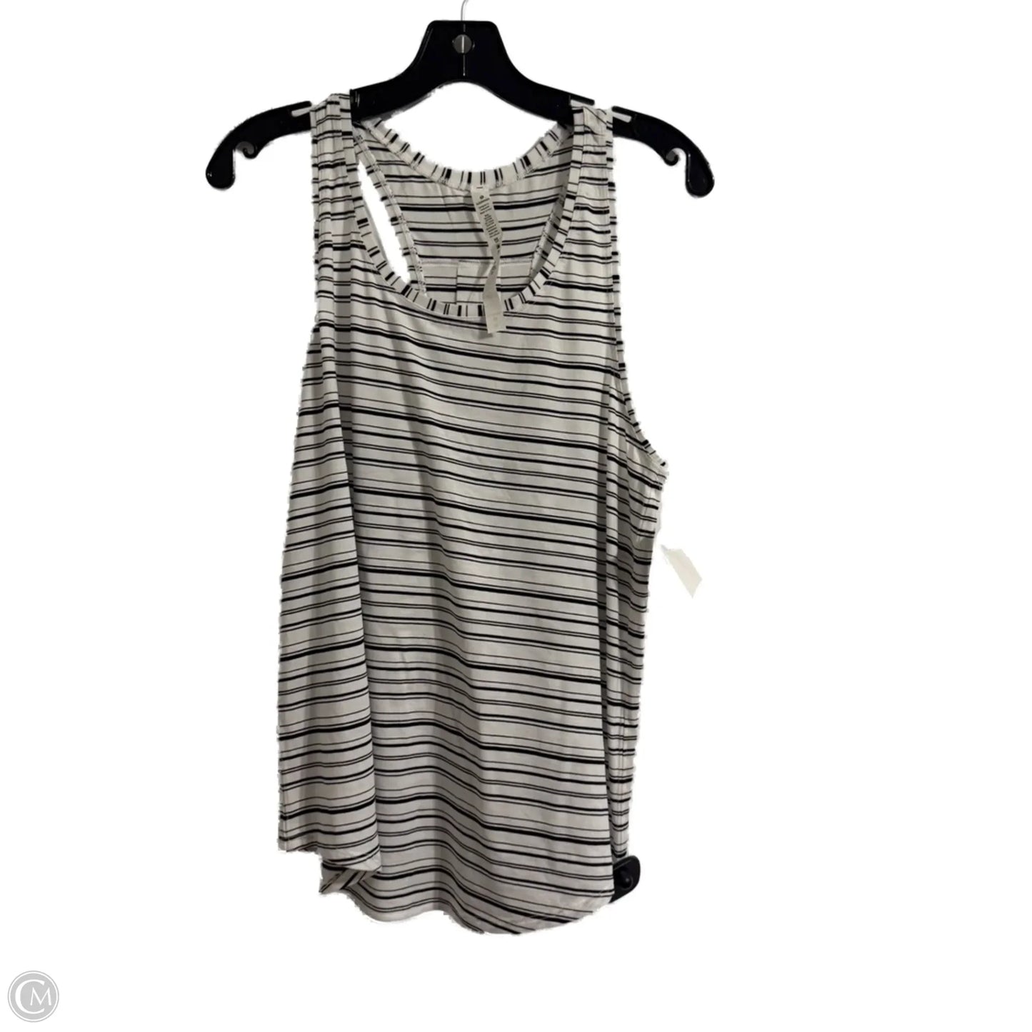 Athletic Tank Top By Lululemon In White, Size: 10