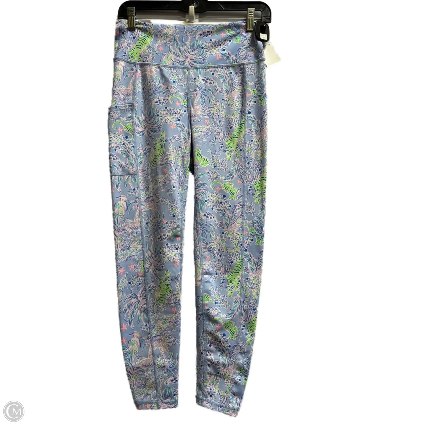 Athletic Leggings By Lilly Pulitzer In Purple, Size: M