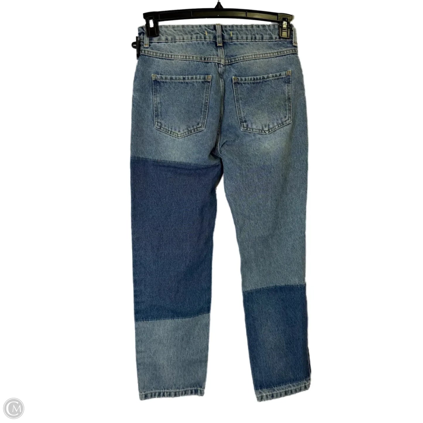 Jeans Straight By Free People In Blue Denim, Size: 2