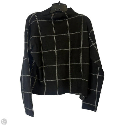 Top Long Sleeve By Tahari In Black, Size: M