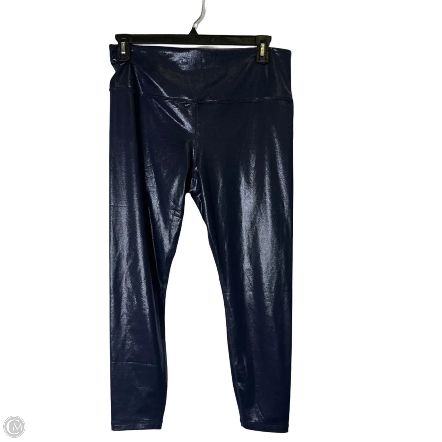 Athletic Leggings By Athleta In Blue, Size: Xl