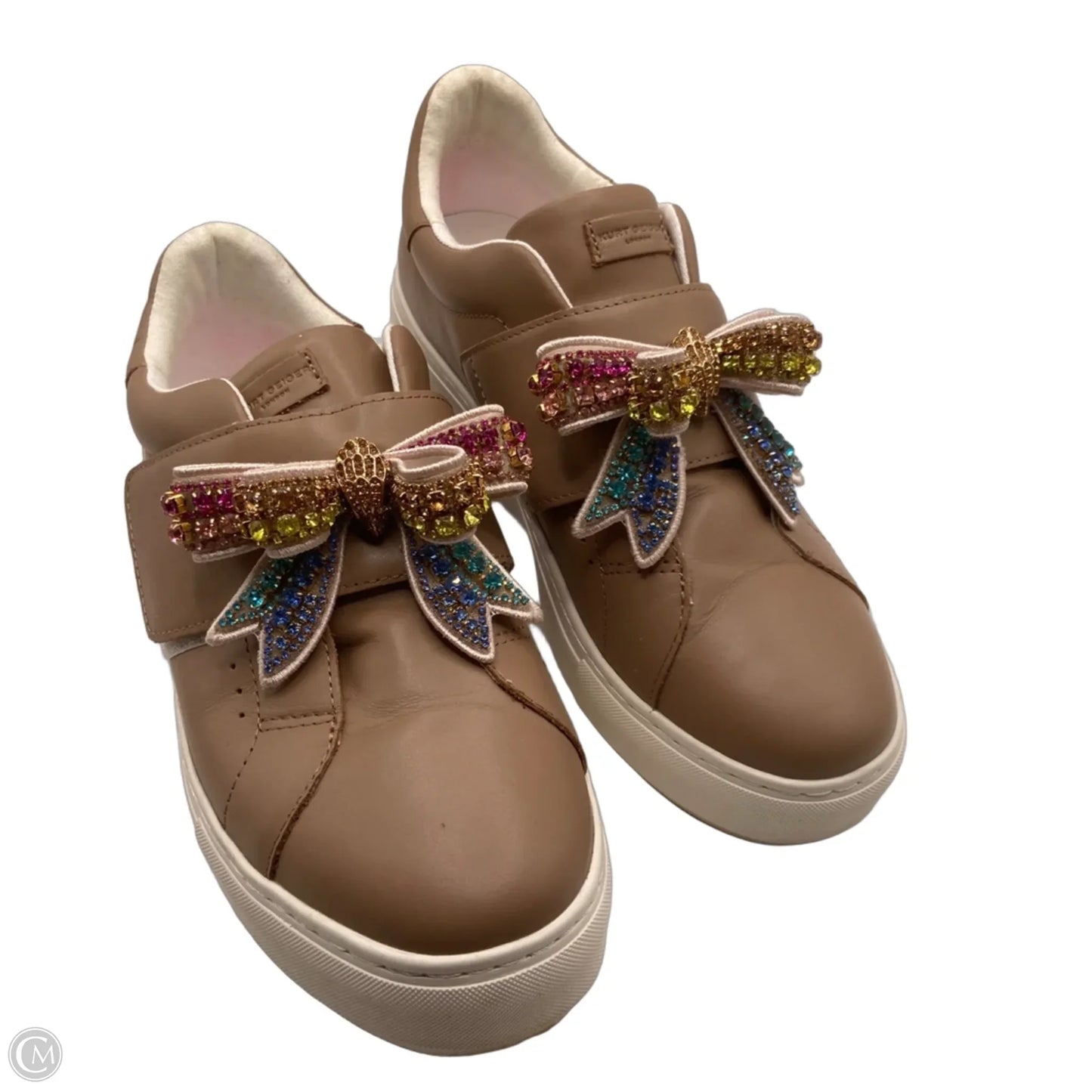 Shoes Designer By Kurt Geiger In Beige, Size: 10