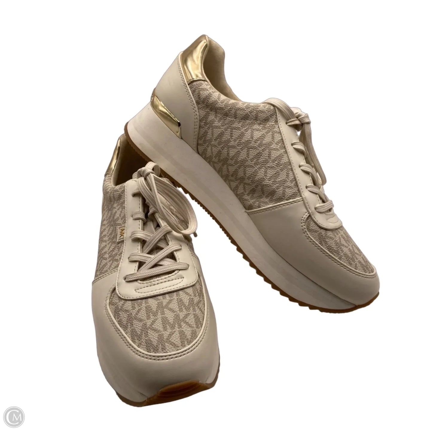 Shoes Designer By Michael By Michael Kors In Taupe, Size: 11