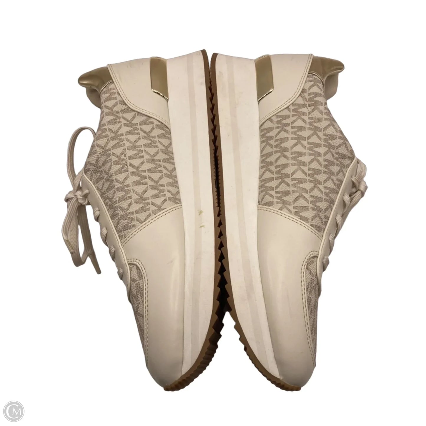 Shoes Designer By Michael By Michael Kors In Taupe, Size: 11