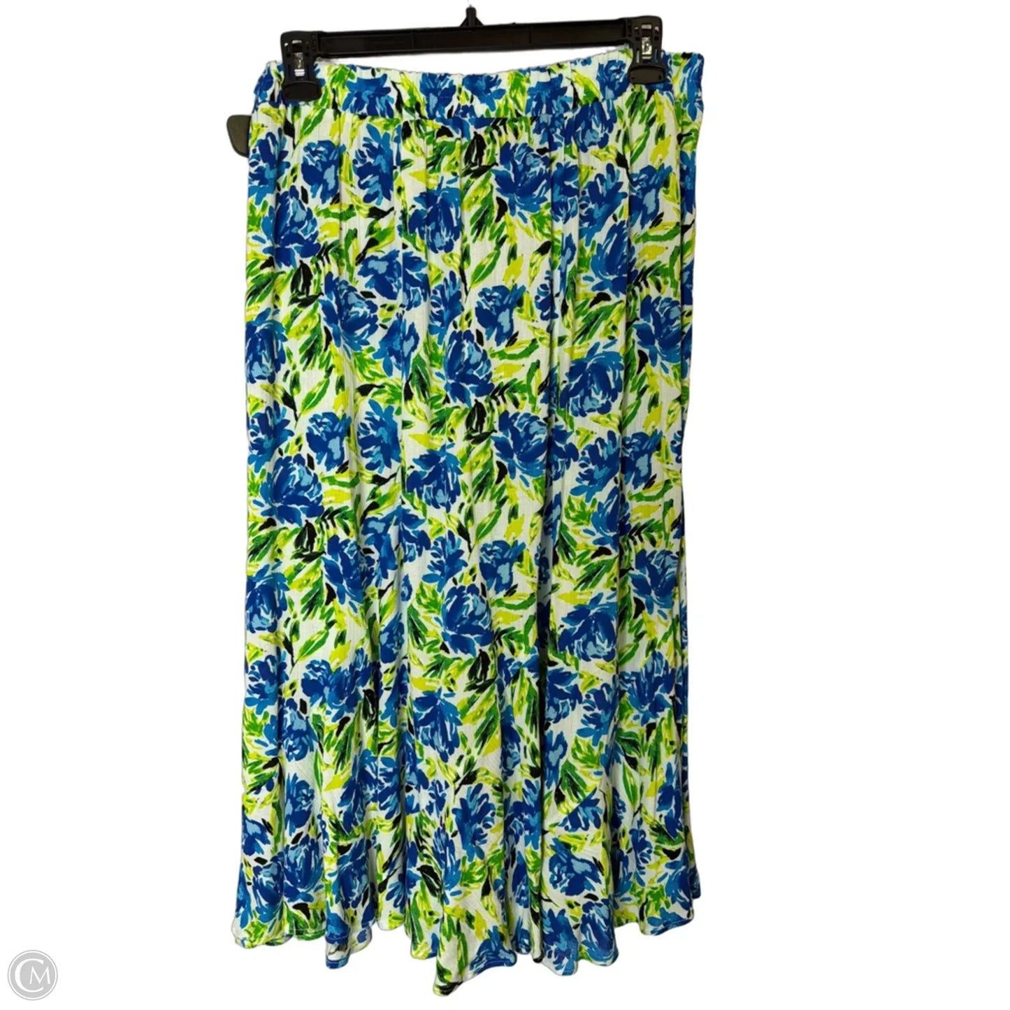 Skirt Maxi By Agb In Blue, Size: Xl