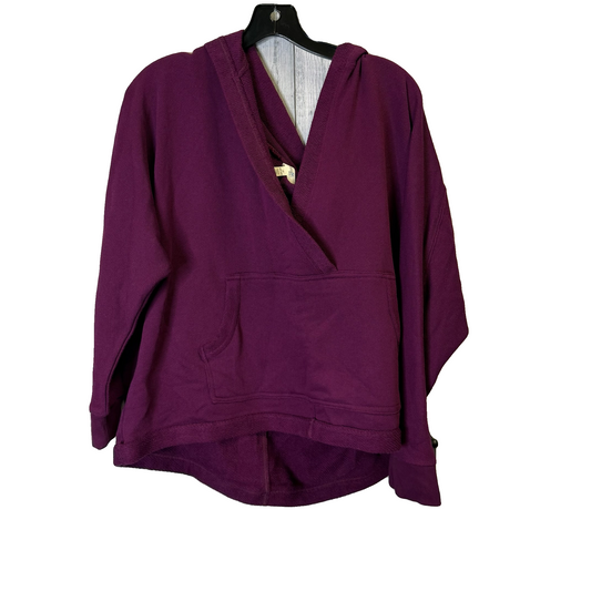 Cardigan By Terra & Sky In Purple, Size: 1x