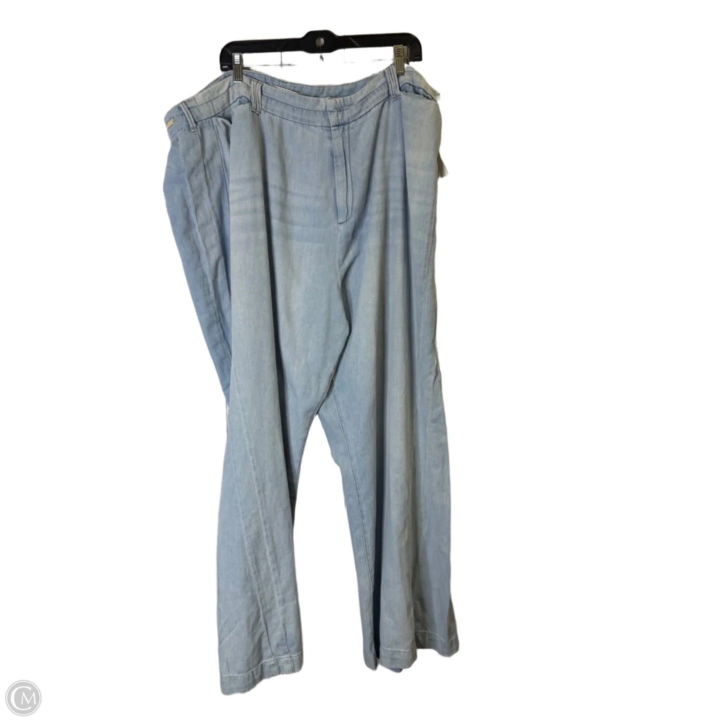 Pants Wide Leg By Pilcro In Blue Denim, Size: 26