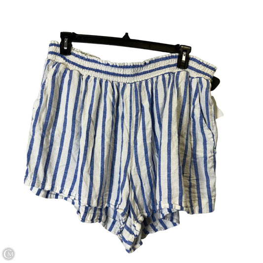 Shorts By Ava & Viv In Striped Pattern, Size: 3x