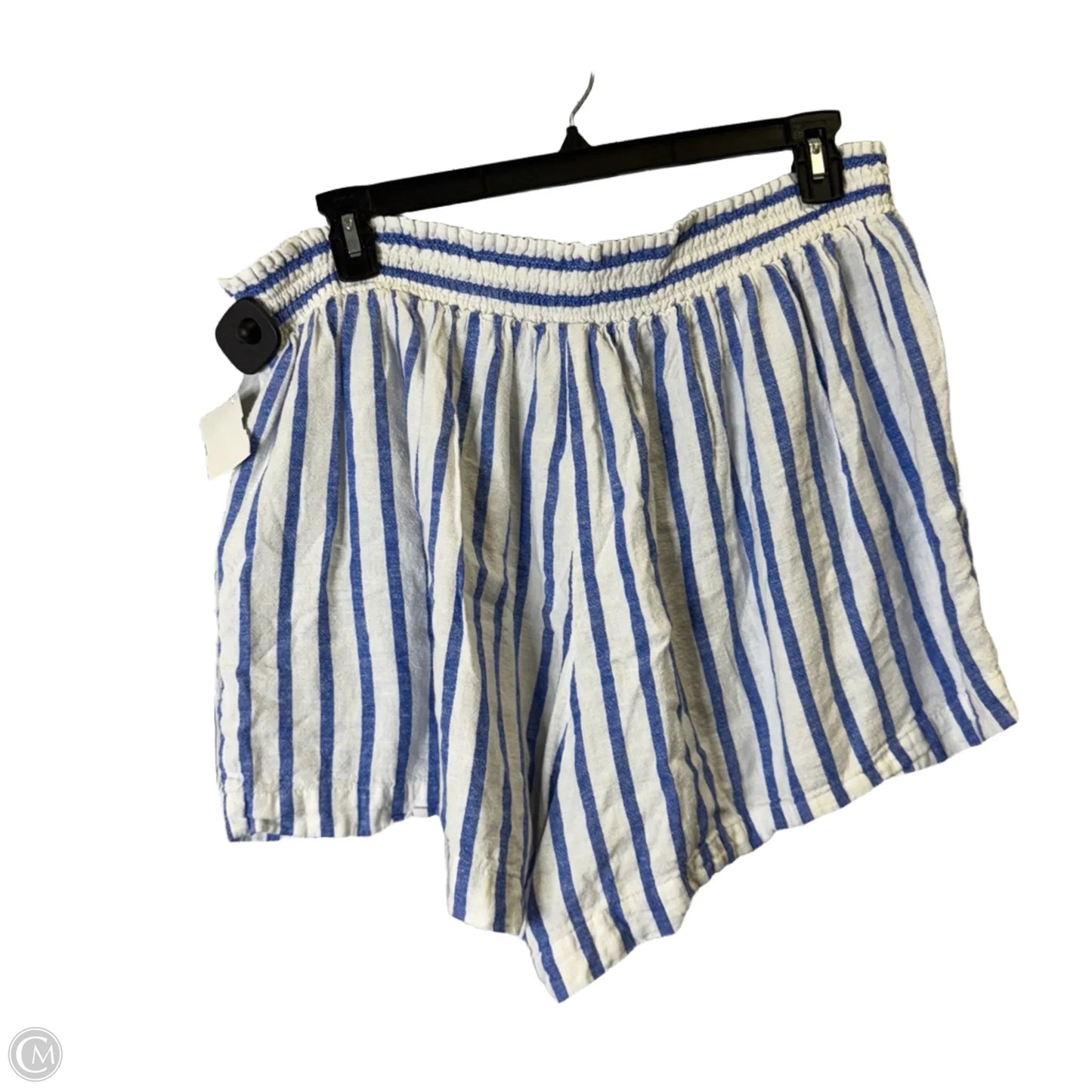 Shorts By Ava & Viv In Striped Pattern, Size: 3x