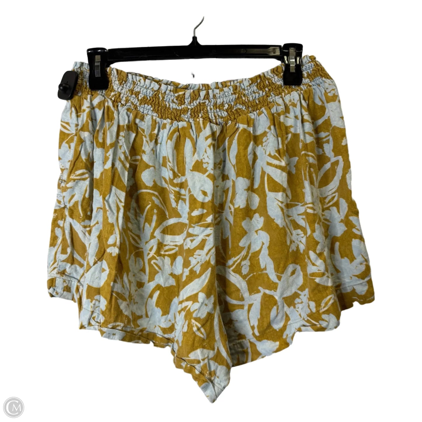 Shorts By Ava & Viv In Yellow, Size: 3x