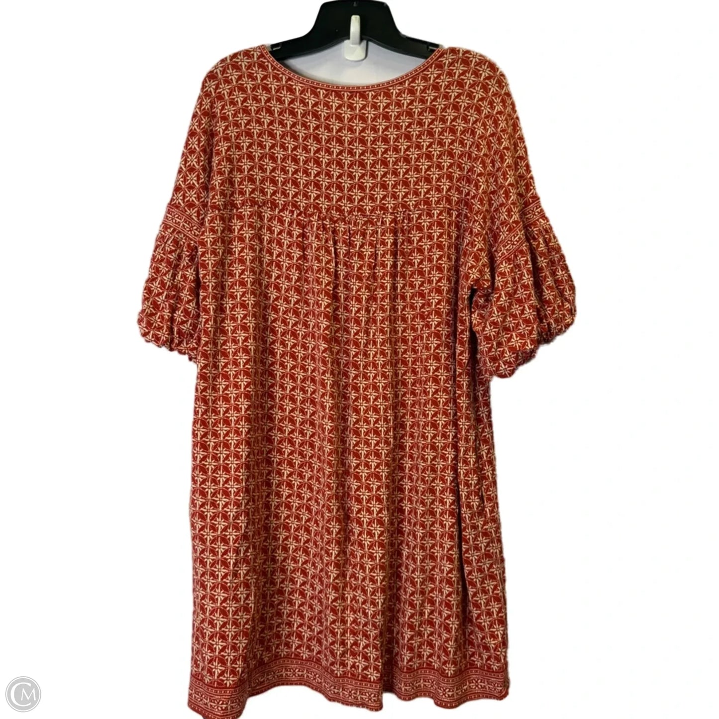 Dress Casual Short By Max Studio In Orange, Size: L