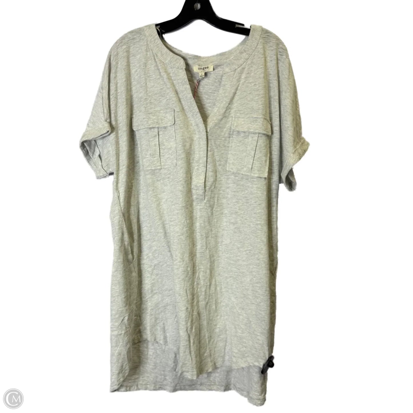 Dress Casual Short By Umgee In Grey, Size: M