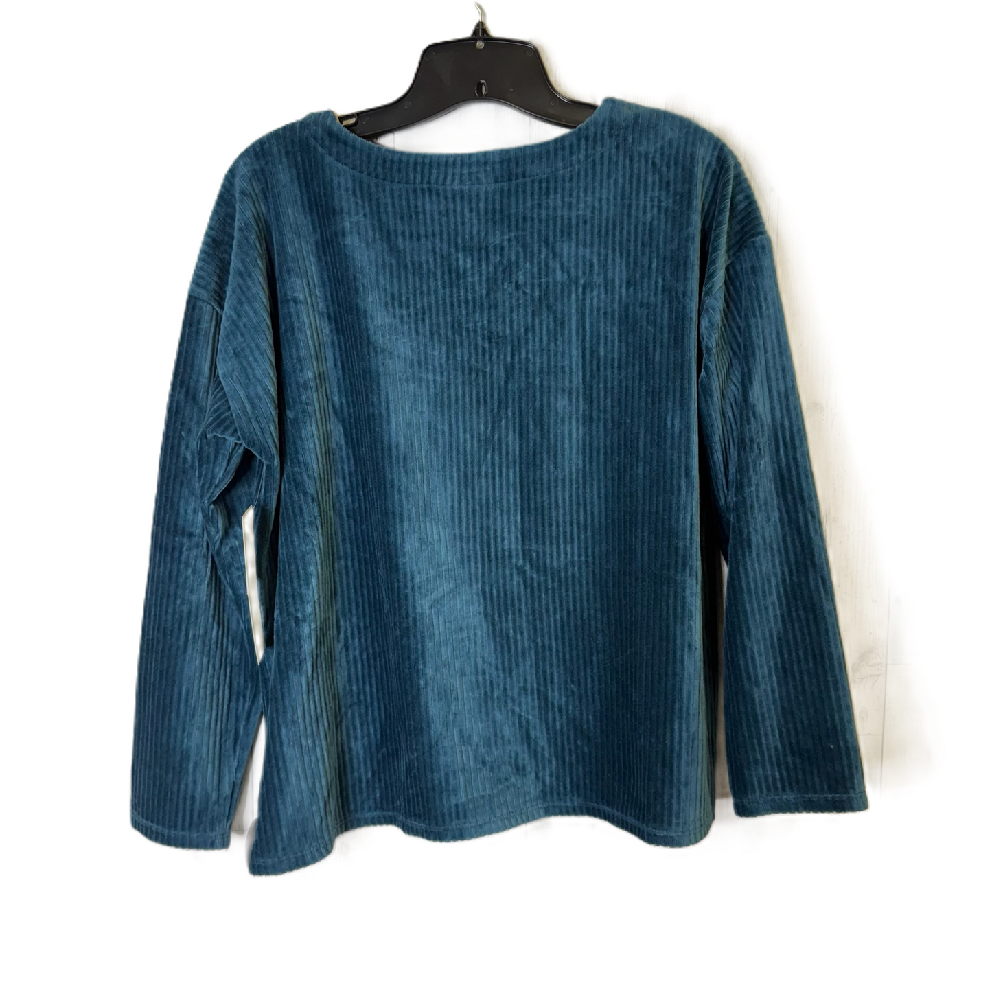 Top Long Sleeve By J. Jill In Blue, Size: Mp