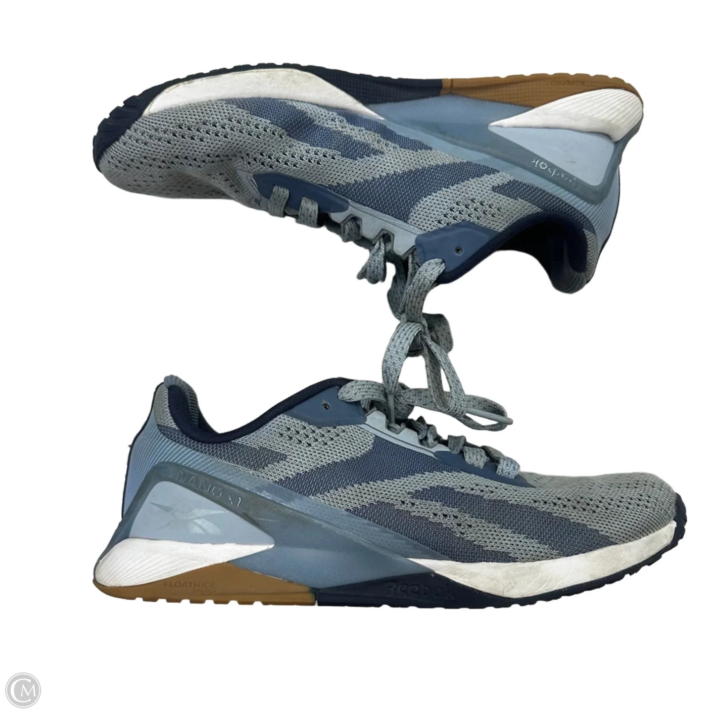 Shoes Athletic By Reebok In Blue, Size: 6.5