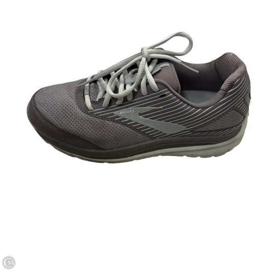 Shoes Sneakers By Brooks In Grey, Size: 8