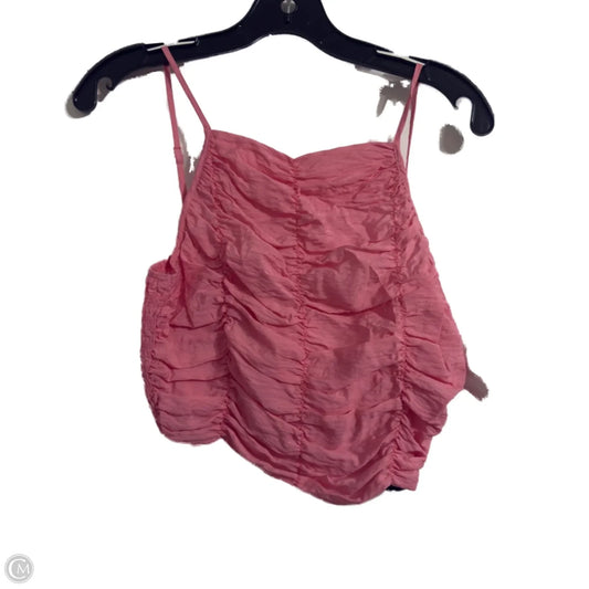 Top Sleeveless By Zara In Pink, Size: Xs