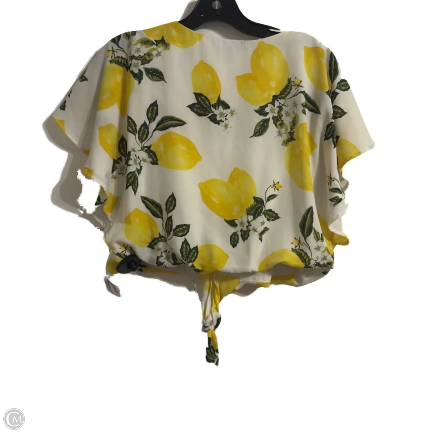 Top Short Sleeve By She + Sky In White, Size: L