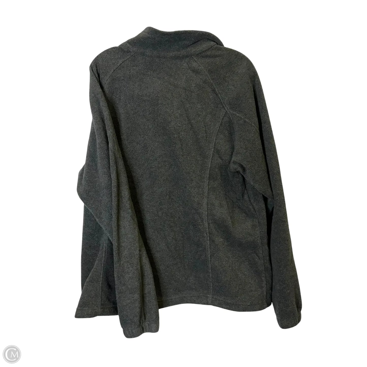 Jacket Fleece By Columbia In Grey, Size: Xxl