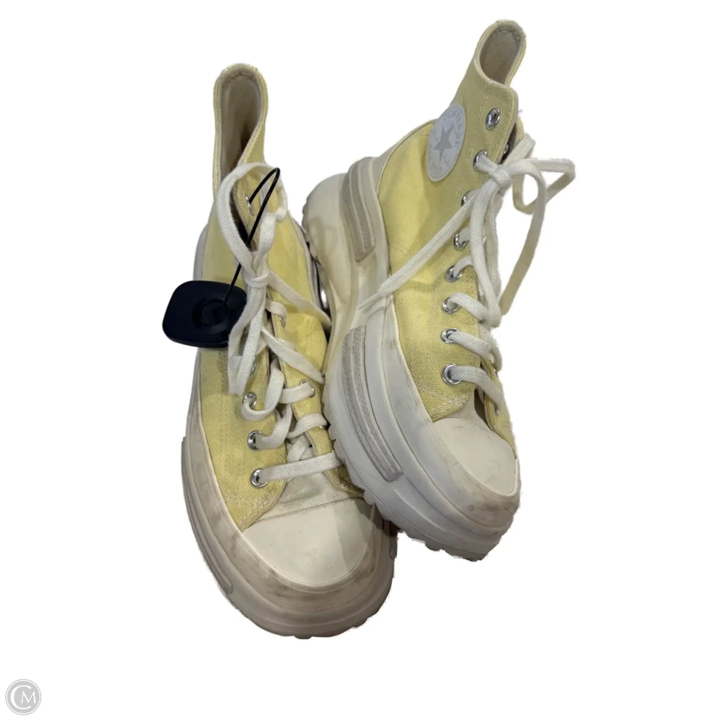 Shoes Sneakers By Converse In Yellow, Size: 9.5